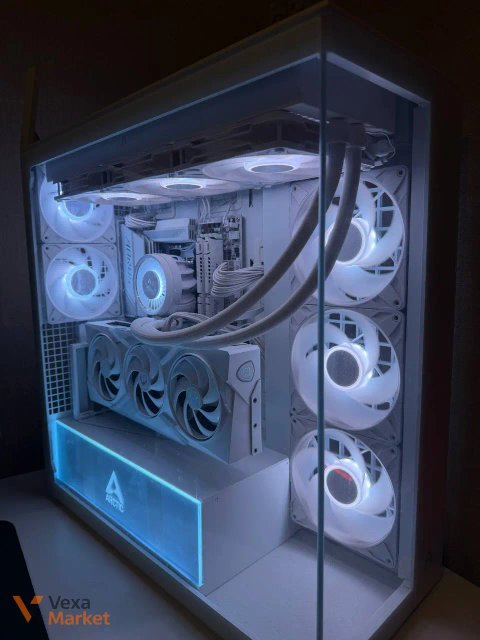 Комп'ютер AMD Ryzen 9 9950X3D, MSI GeForce RTX 5070 Ti, 32GB DDR5, 1TB SSD White