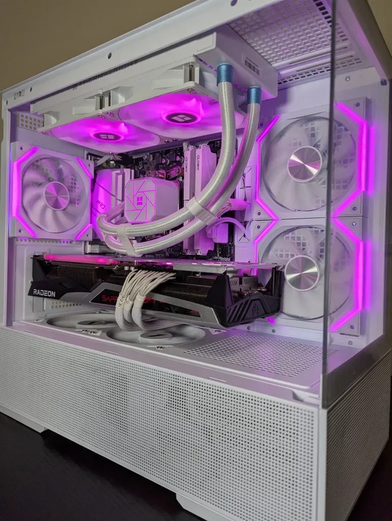 Комп'ютер ігровий Ryzen 7 5700X | RX 6900 XT 16GB | DDR4 32GB | m.2 SSD 1TB |  White Build  для 2K QHD 4K геймінгу — фото 3