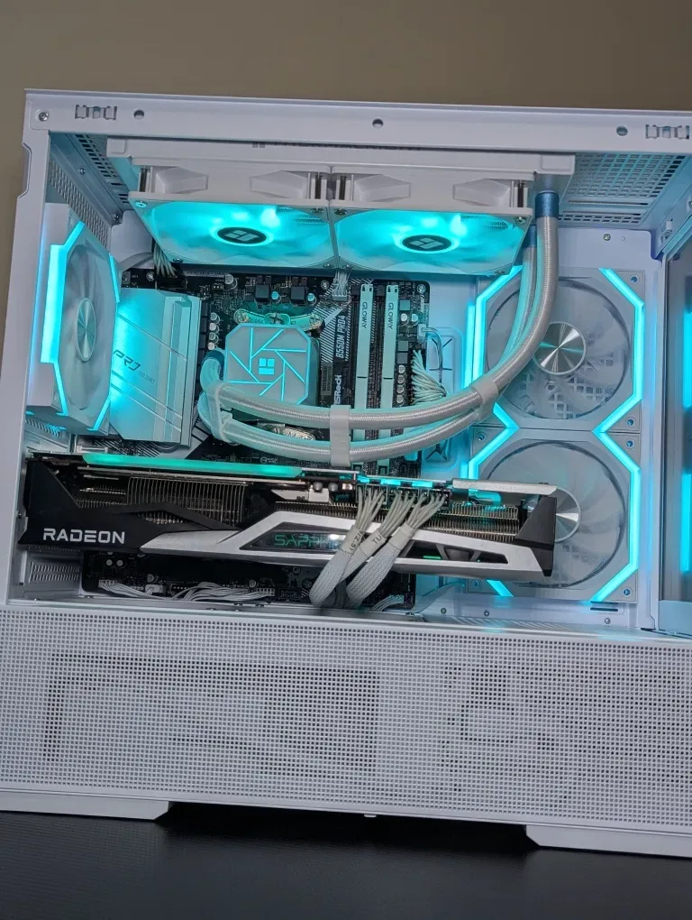 Комп'ютер ігровий Ryzen 7 5700X | RX 6900 XT 16GB | DDR4 32GB | m.2 SSD 1TB |  White Build  для 2K QHD 4K геймінгу — фото 4