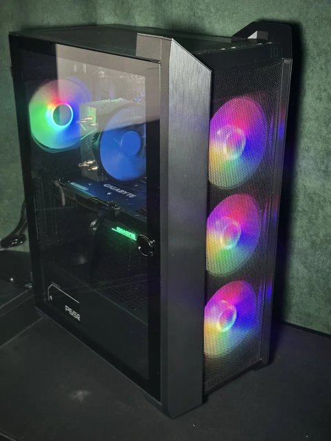 Комп’ютер, ПК для ігор — r5 5500, RTX3060 12GB, SSD M.2 512Gb, DDR4 16GB, 650W у відмінному стані, готовий до роботи !