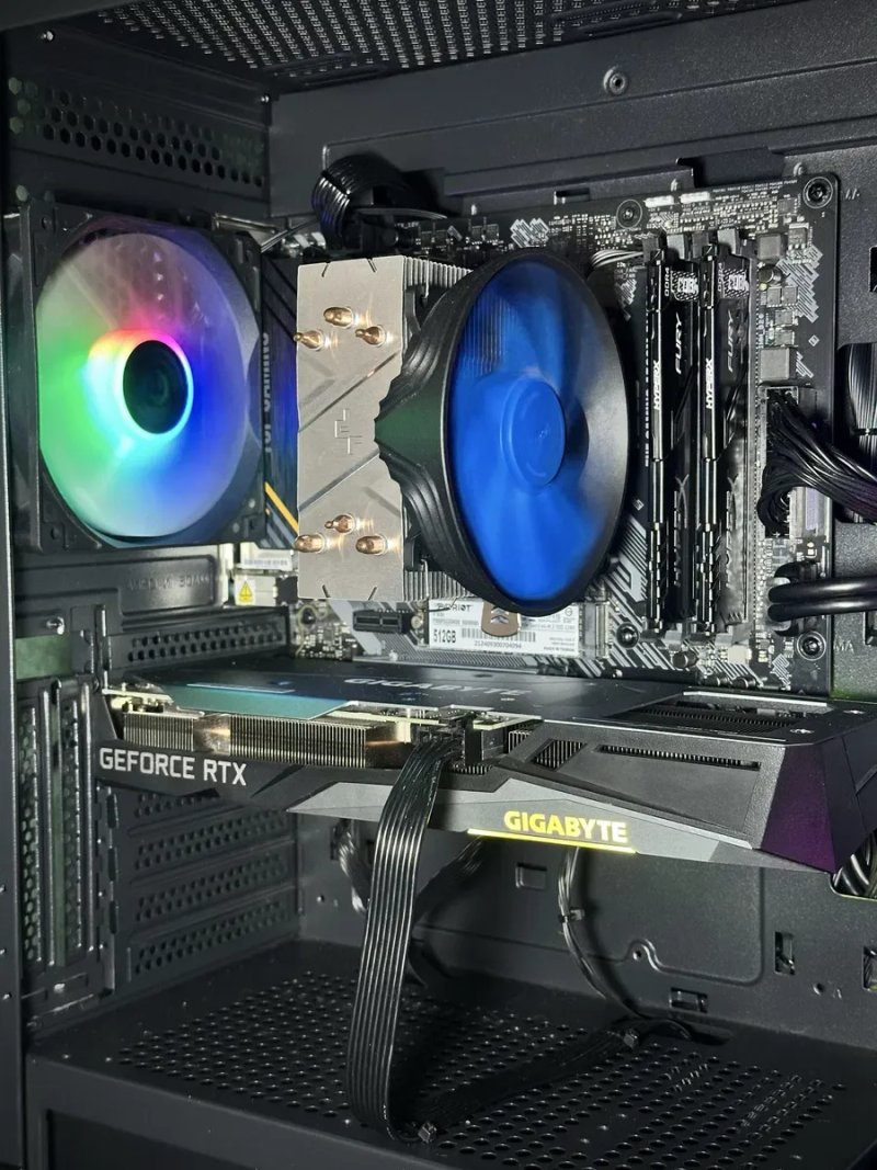 Комп’ютер, ПК для ігор — r5 5500, RTX3060 12GB, SSD M.2 512Gb, DDR4 16GB, 650W у відмінному стані, готовий до роботи ! — фото 3