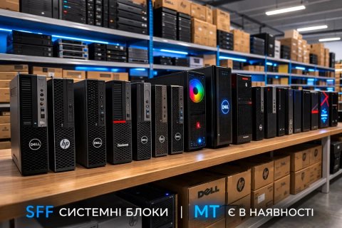 Комп’ютери і5 SFF з Європи — надійні брендові ПК.