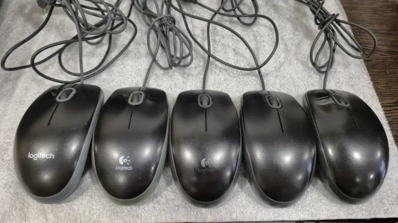 Комп'ютерні миші, USB мишки Logitech, Genius, Vinga — фото 2