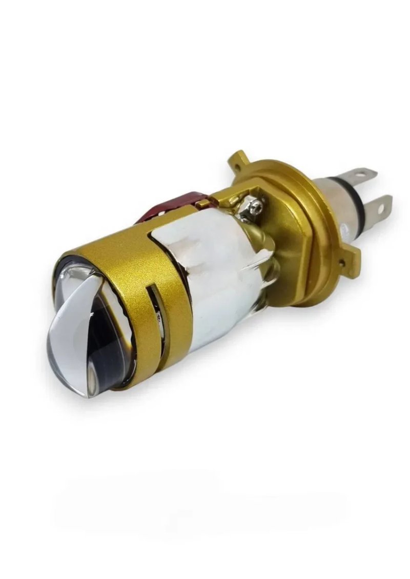 Комплект (2шт). Мини линзы міні лінз H4   led 9-18V 6000K 20000Lm 100W.  Ціна за пару — фото 4