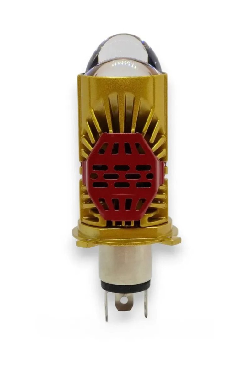 Комплект (2шт). Мини линзы міні лінз H4   led 9-18V 6000K 20000Lm 100W.  Ціна за пару — фото 5
