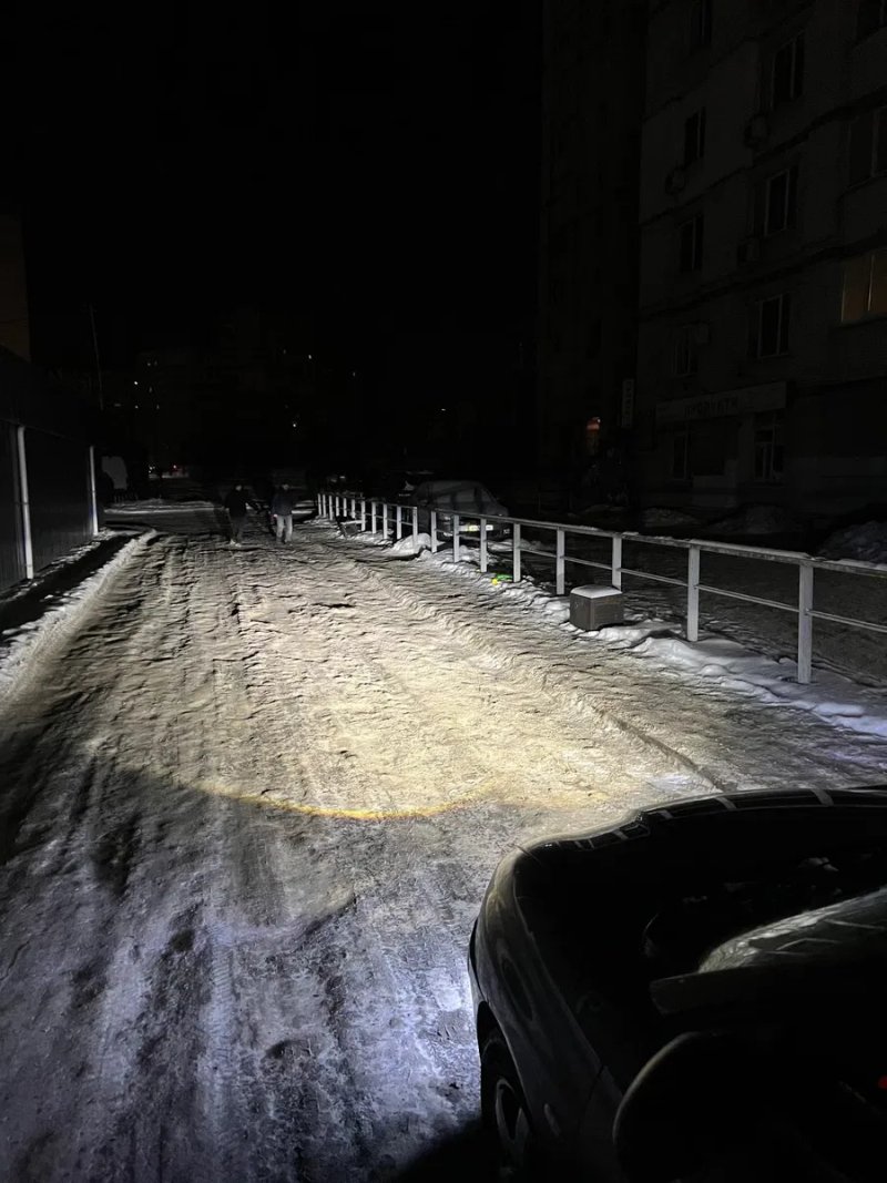 Комплект (2шт). Мини линзы міні лінз H4   led 9-18V 6000K 20000Lm 100W.  Ціна за пару — фото 8
