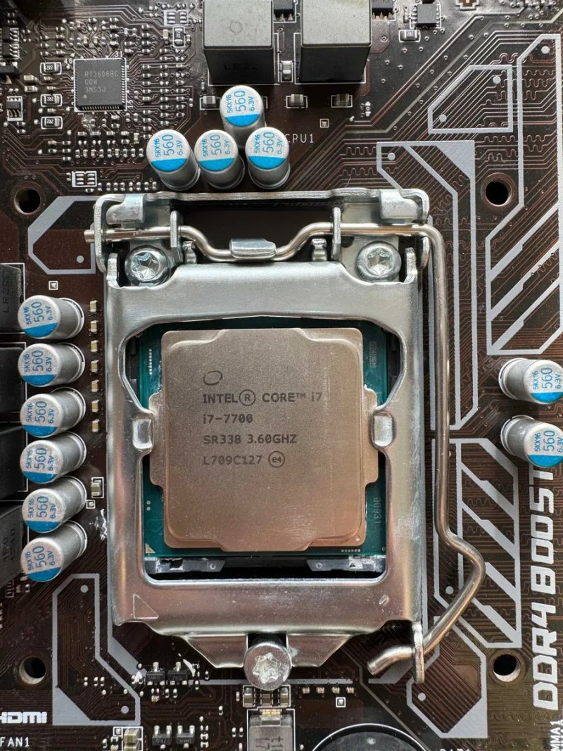 Комплект або окремо i7-7700 | B250 | DDR4 16 ГБ | кулер ZALMAN — фото 4