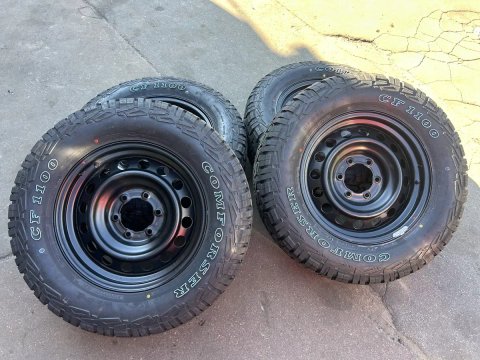 Комплект коліс для бездоріжжя A/T  R17, 6x139,7 265/65R17, Hilux, Prado, 4Runner