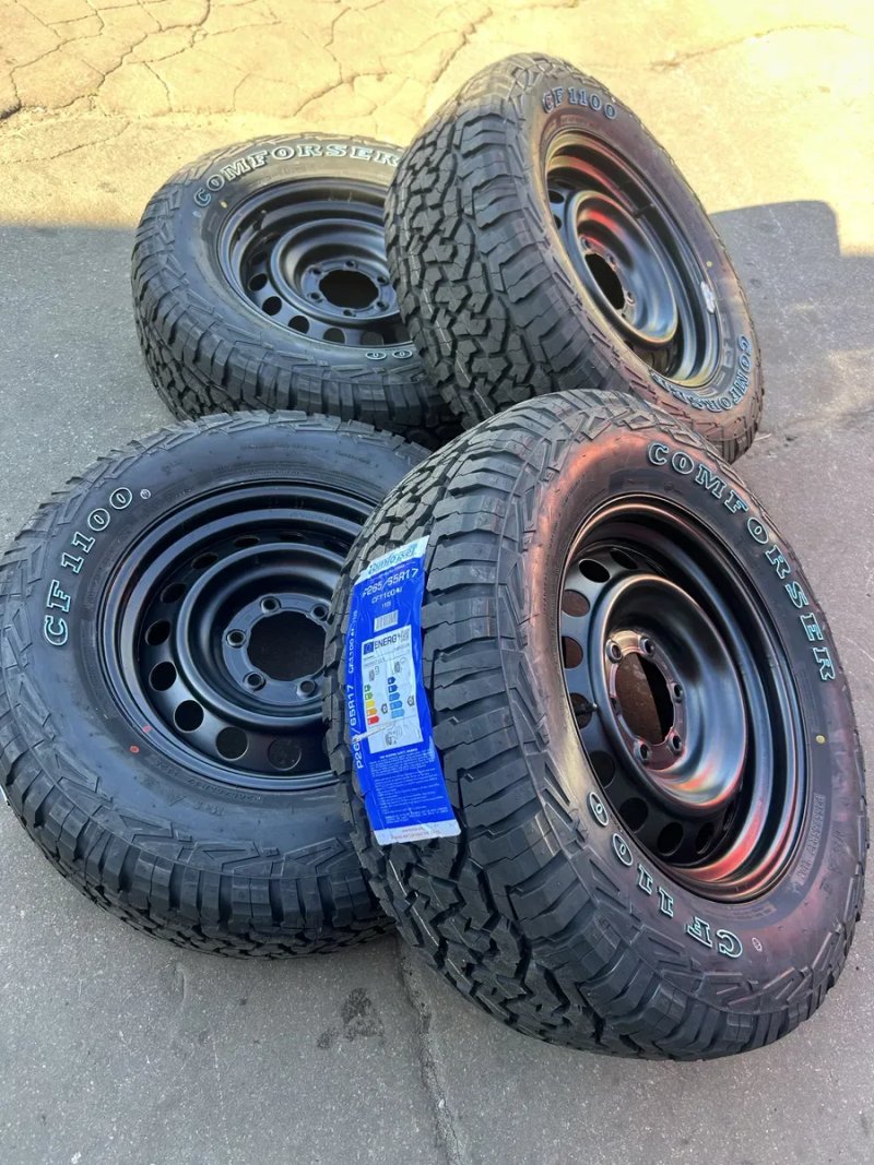 Комплект коліс для бездоріжжя A/T  R17, 6x139,7 265/65R17, Hilux, Prado, 4Runner — фото 3