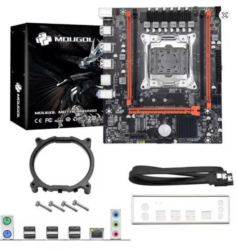 Комплект материнська плата MOUGOL X99 +Intel Xeon E5 2680 V4