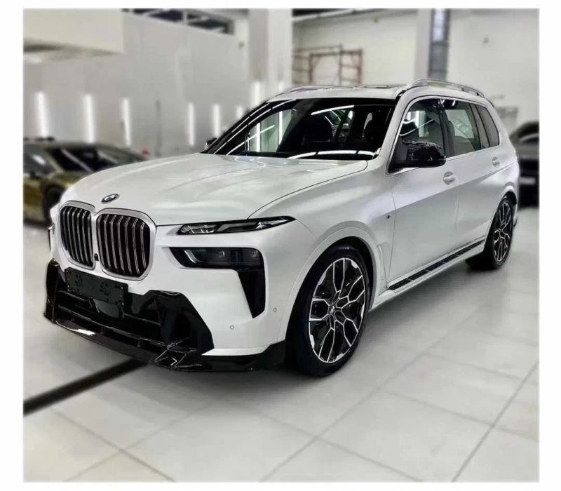 Комплект обвесов Black Warrior для BMW X7 G07  Paradigma style диффузор спойлер пороги губа сплиттер сплiтер БМВ Х7 Г07 — фото 2