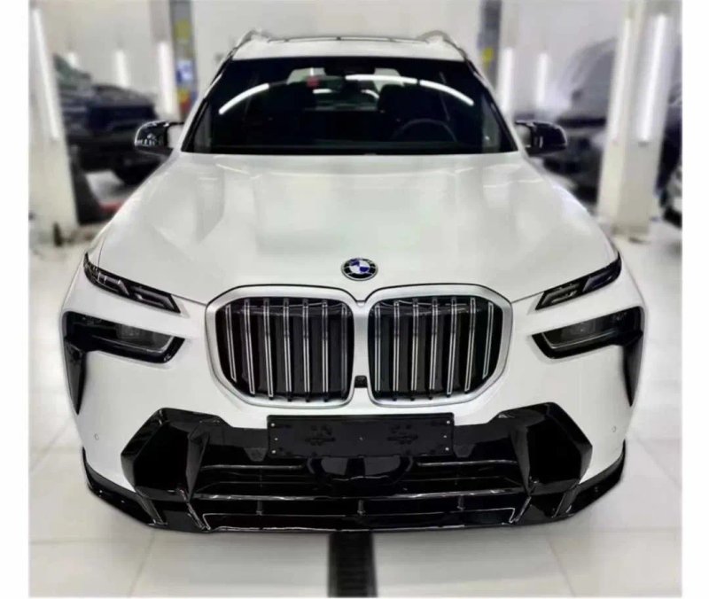 Комплект обвесов Black Warrior для BMW X7 G07  Paradigma style диффузор спойлер пороги губа сплиттер сплiтер БМВ Х7 Г07 — фото 4
