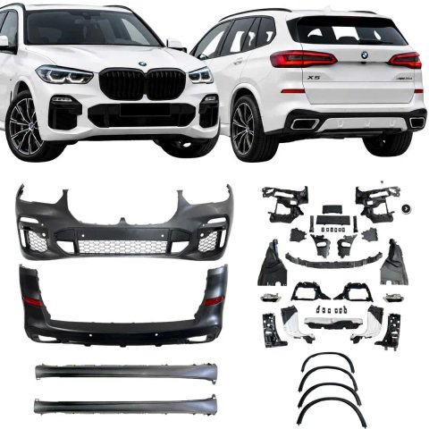 Комплект обвісу  BMW X5 G05 M-paket  бампер пороги арки м пакет арки , обвес