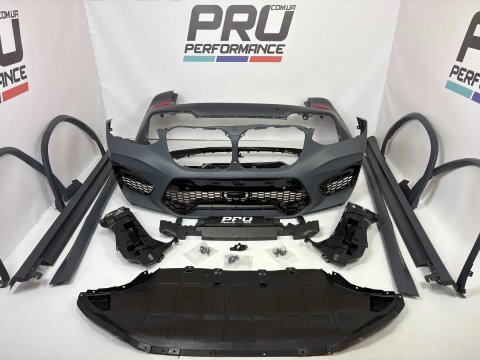 Комплект обвісу X3M BMW X3 G01 в стилі F97 Бампер Пороги Арки накладки