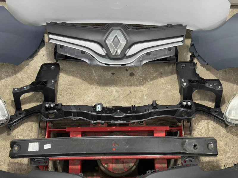 Комплект передка кузова Renault Kangoo 2 3  2013-2021 | капот крило решітка бампер фара радіатор оригінал Рено Кенго 2 3 морда ноускат — фото 3