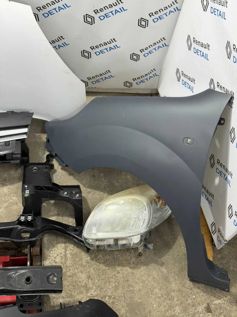 Комплект передка кузова Renault Kangoo 2 3  2013-2021 | капот крило решітка бампер фара радіатор оригінал Рено Кенго 2 3 морда ноускат — фото 7