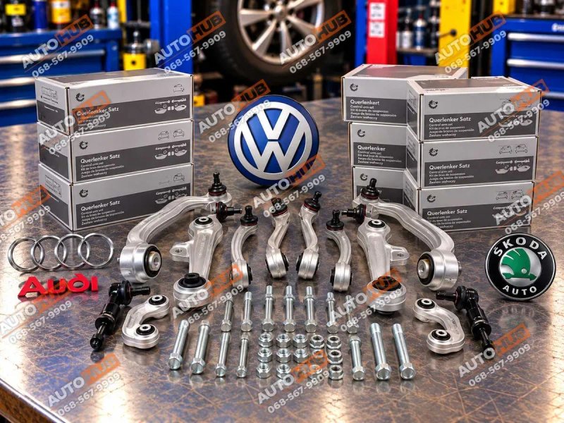 Комплект Передньої Підвіски/Важелів Volkswagen Passat B5/B5+ Фольксваген Пассат В5 /В5+ з 1996 до 2005 року — фото 5