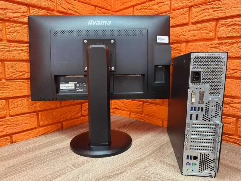 комплект: ПК i5-6400, 8, 120 + Монітор 24" 1920х1080 VA+ WiFi, BT — фото 2