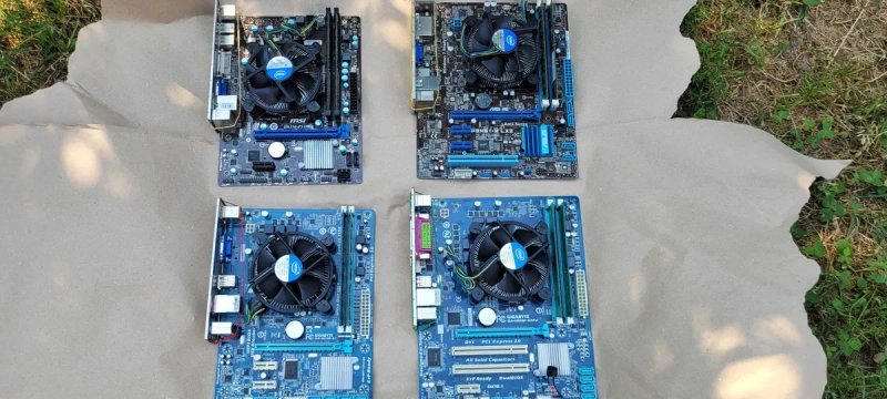 Комплект плата S1150 S1155 S1151 S1156 AM3+ i5 I7 DDR3 DDR4 I5 6400 I5 4590 I7 6700K I5 9500 I3 8100 I5 8400 I5 10500 — фото 6