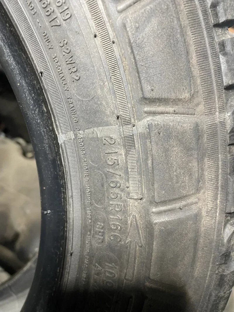 Комплект резины Michelin 215/65 р16c Шина 215/65 r16c — фото 7