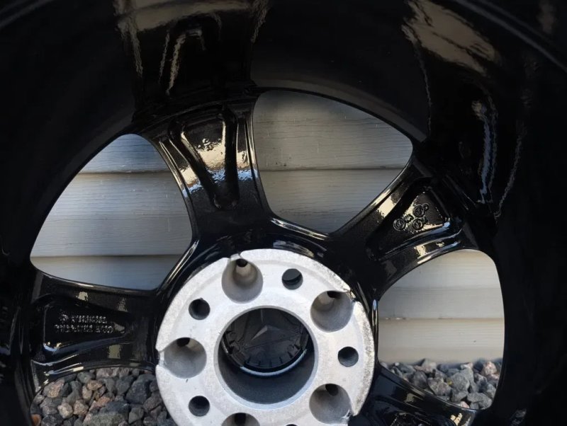 Комплект різношироких титанових дисків Mercedes 5/112 R17 5*112 17 BMW Volkswagen — фото 7