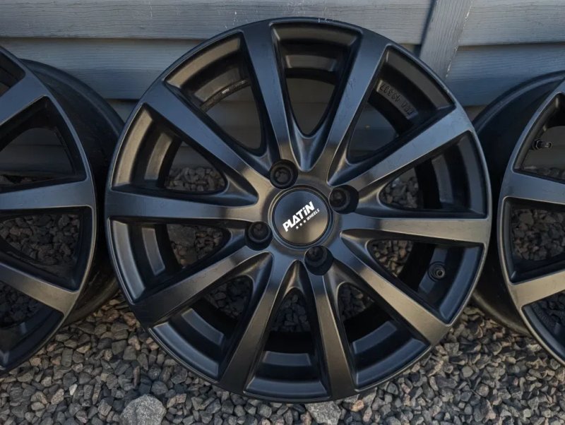 Комплект титанових дисків Platin 4/98 R15 4*98 15 Fiat  ET35 — фото 4