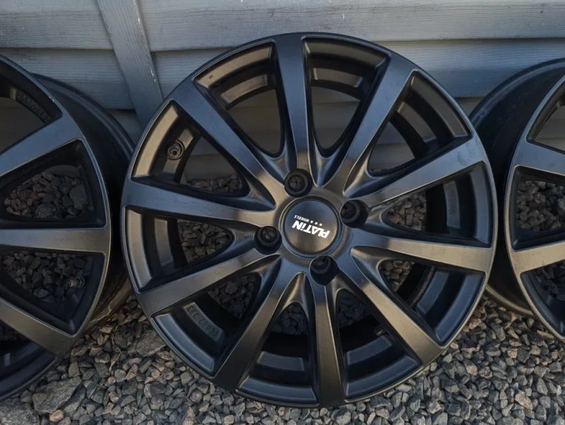 Комплект титанових дисків Platin 4/98 R15 4*98 15 Fiat  ET35 — фото 5