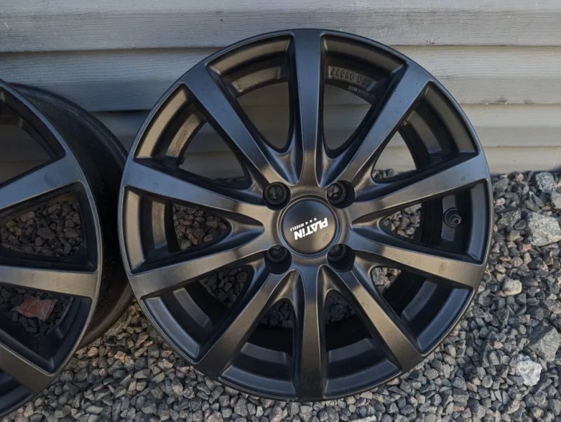 Комплект титанових дисків Platin 4/98 R15 4*98 15 Fiat  ET35 — фото 6