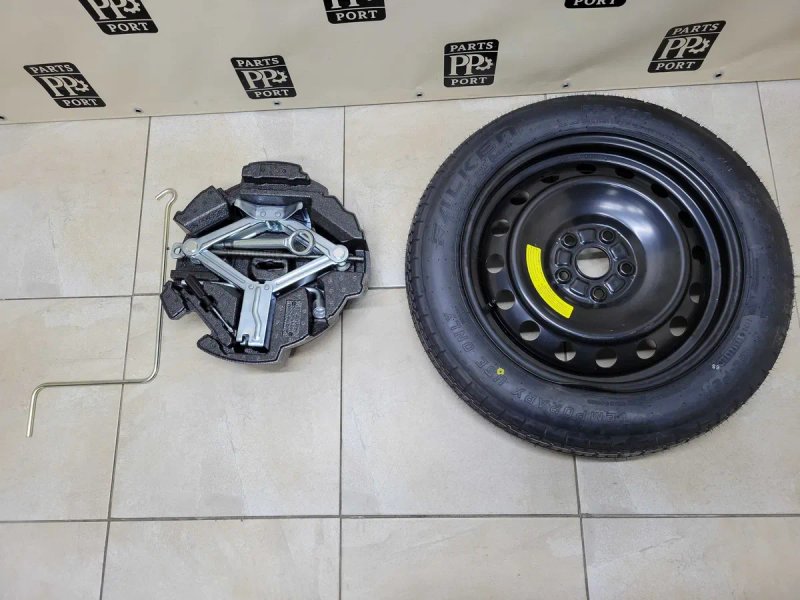 Комплект запасне колесо докатка запаска домкрат балоник ключ 145/80 D17 Subaru Forester SL/SK 2024 2025 2026 — фото 2