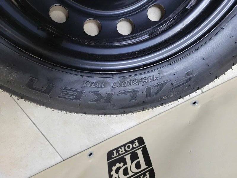 Комплект запасне колесо докатка запаска домкрат балоник ключ 145/80 D17 Subaru Forester SL/SK 2024 2025 2026 — фото 5