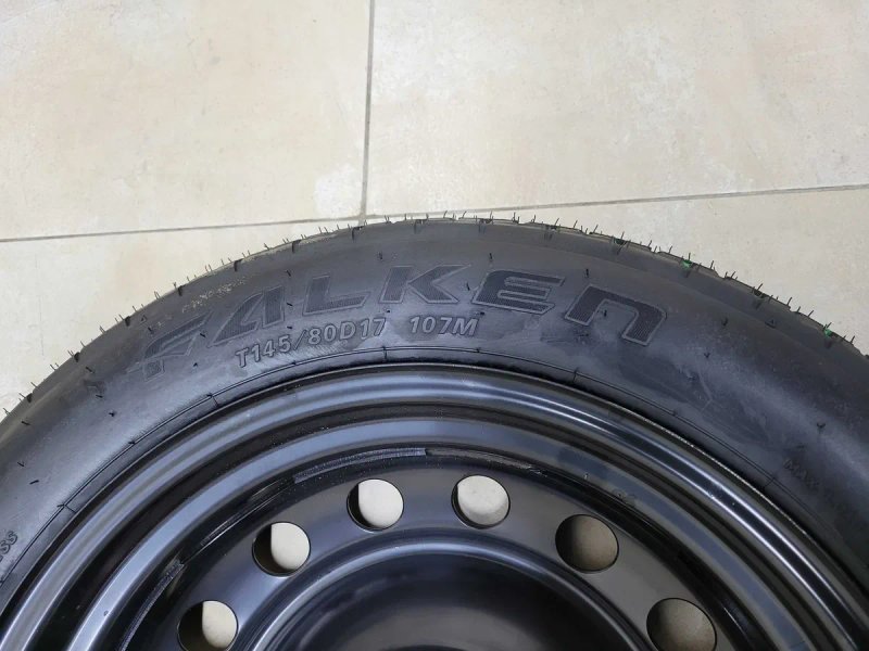 Комплект запасне колесо докатка запаска домкрат балоник ключ 145/80 D17 Subaru Forester SL/SK 2024 2025 2026 — фото 7