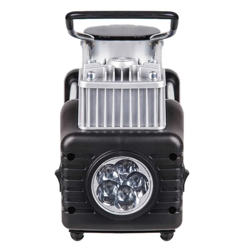 Компресор автомобільний "Вулкан" КА-В12122 150psi/25Amp/90л/клеми — фото 4
