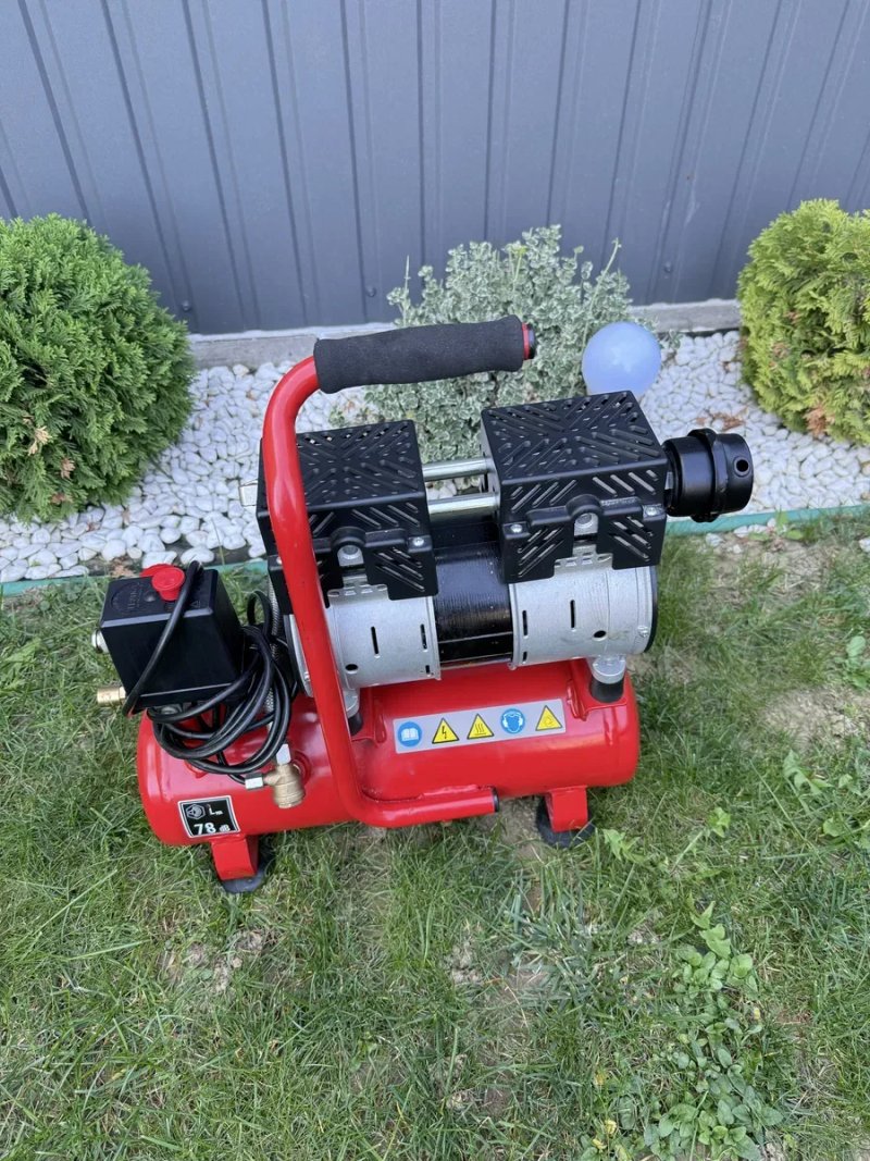 Компресор Einhell TE-AC 6 Silent 4020600 безмасляний 6 л 550 Вт, в наявності! — фото 6