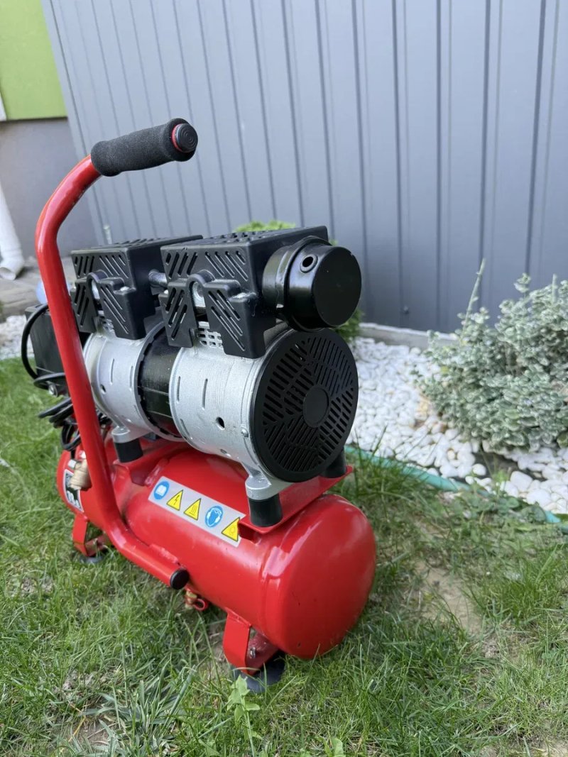 Компресор Einhell TE-AC 6 Silent 4020600 безмасляний 6 л 550 Вт, в наявності! — фото 7