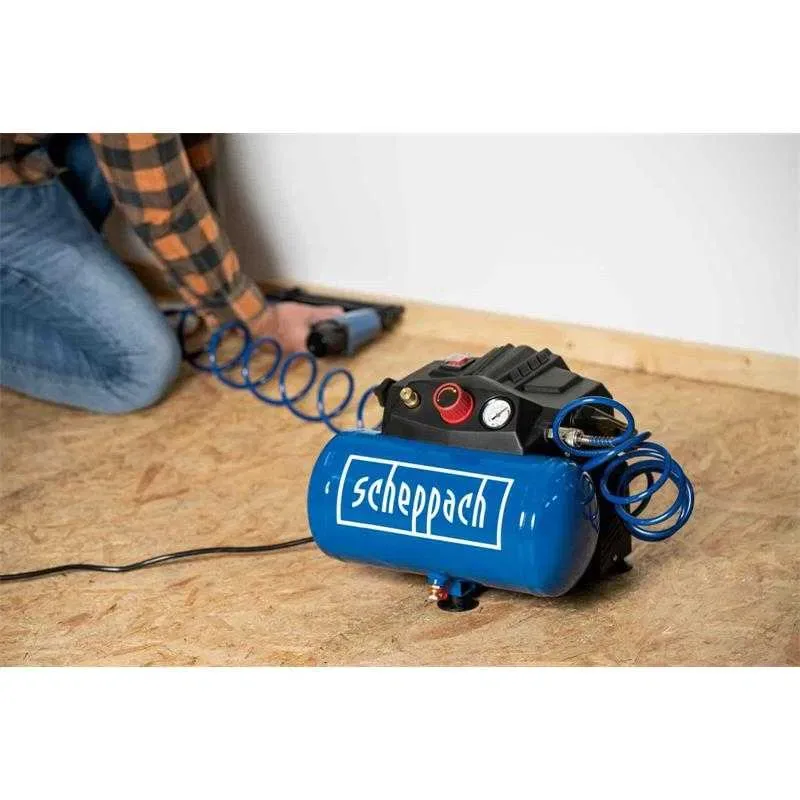 Компресор HC06 Scheppach - двигун 1200W | 200 л/хв | 8 бар — фото 4