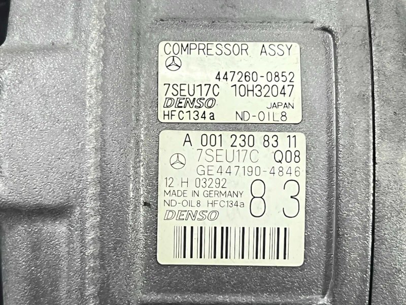 Компрессор кондиционера Mercedes ML W164 GL X164 OM642 280CDI 300CDI 320CDI 350CDI 350I компресор кондиціонера Мерседес МЛ ГЛ 164 — фото 4