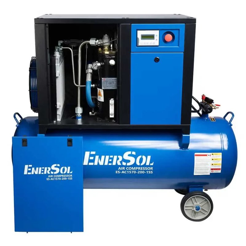 Компрессор винтовой EnerSol ES-AC1570-200-1SS/1000л на выходе/рес 200л — фото 3