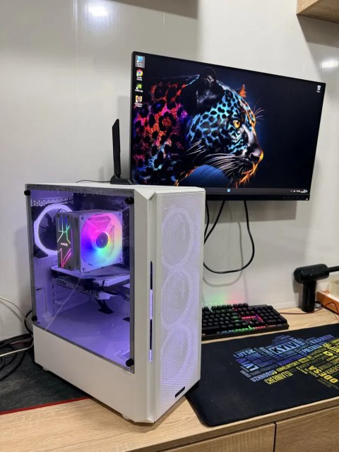 Компьютер  Білий Геймер Ryzen 7+32ddr+ssd  м2 1тб+MSI RTX 4060