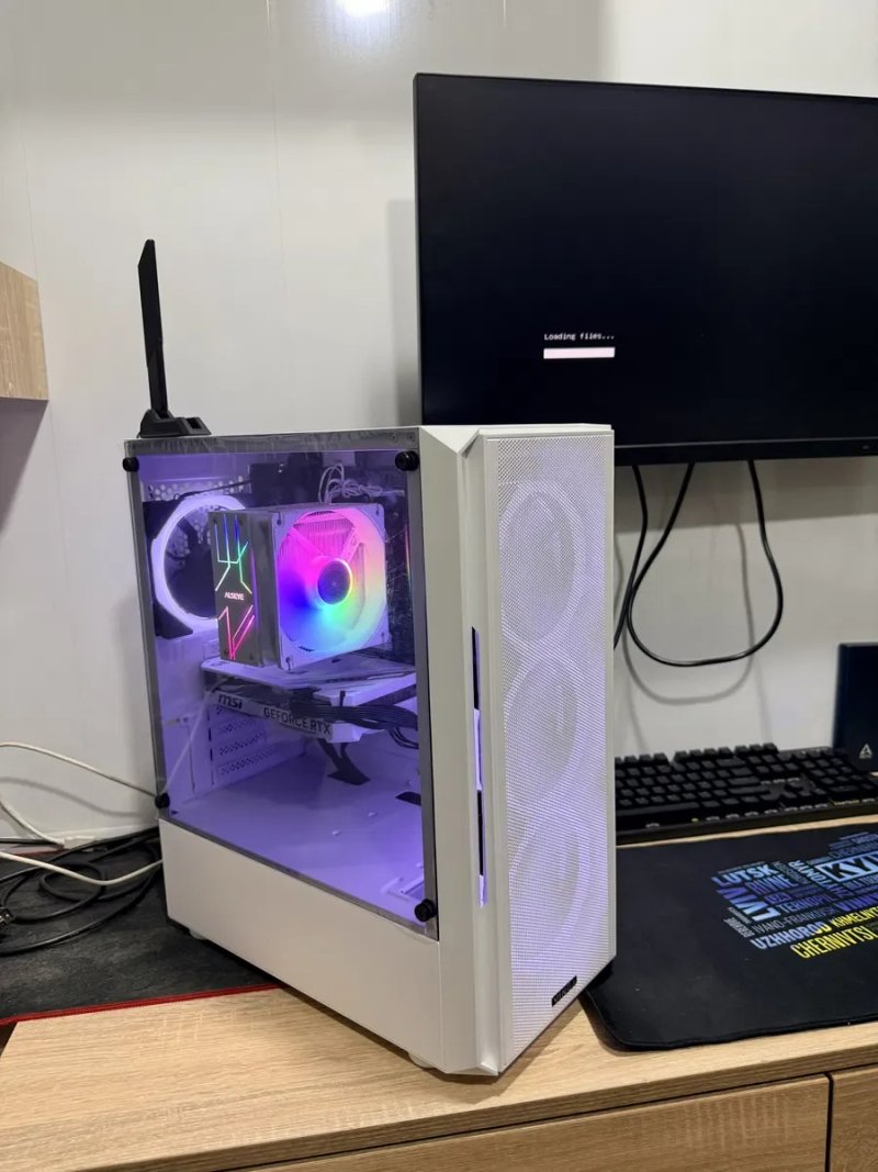 Компьютер  Білий Геймер Ryzen 7+32ddr+ssd  м2 1тб+MSI RTX 4060 — фото 4