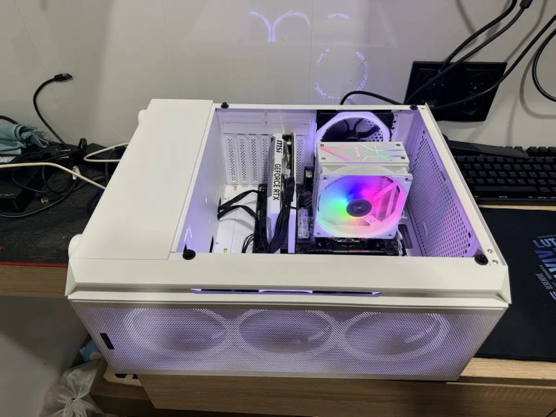 Компьютер  Білий Геймер Ryzen 7+32ddr+ssd  м2 1тб+MSI RTX 4060 — фото 5