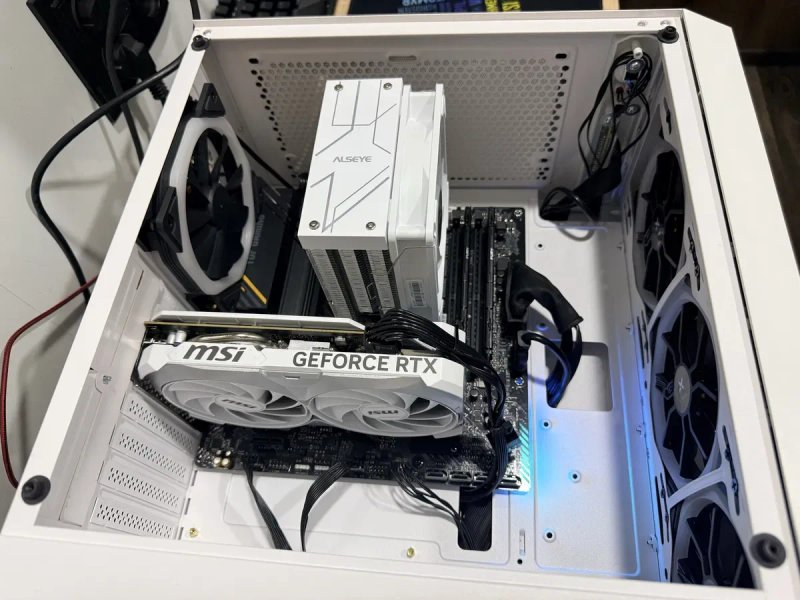 Компьютер  Білий Геймер Ryzen 7+32ddr+ssd  м2 1тб+MSI RTX 4060 — фото 6