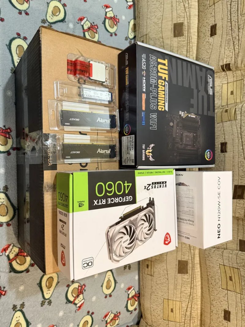 Компьютер  Білий Геймер Ryzen 7+32ddr+ssd  м2 1тб+MSI RTX 4060 — фото 8