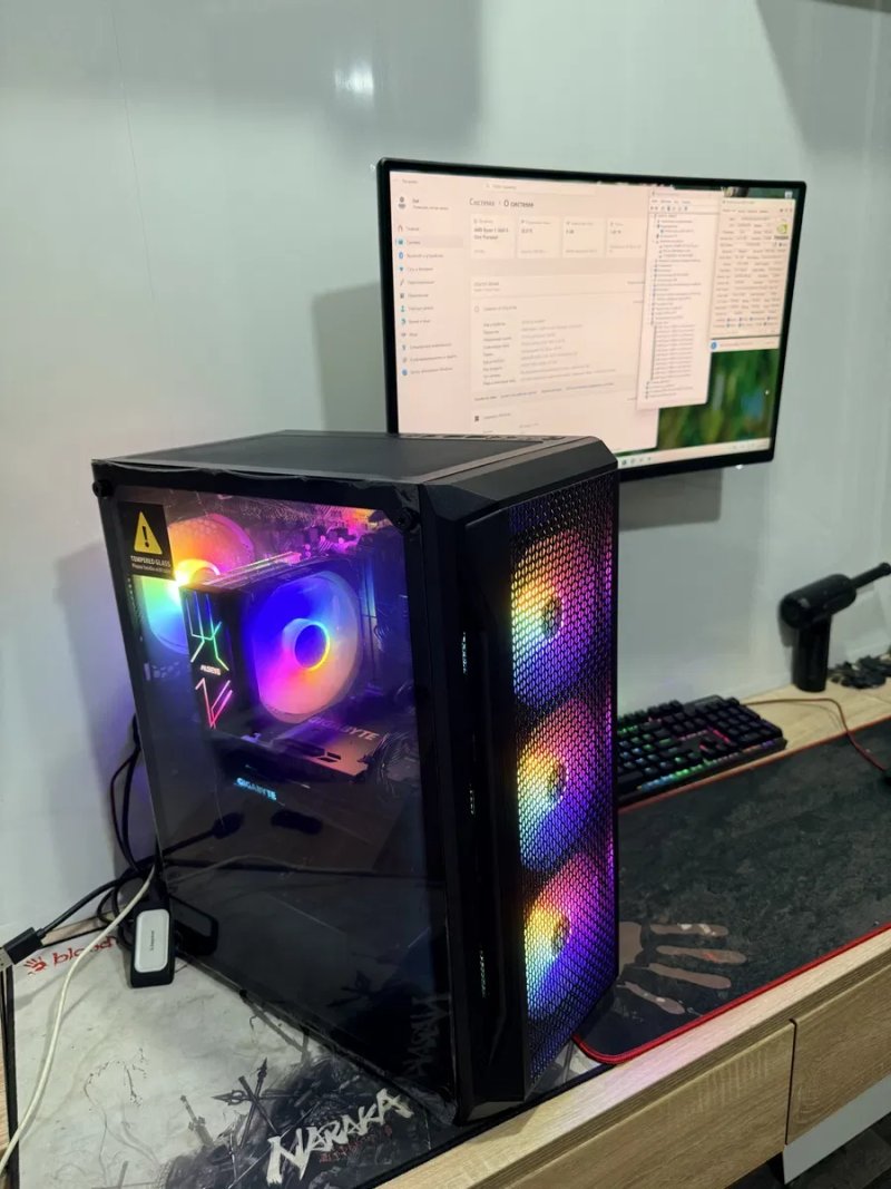 Компьютер Gaming AMD Ryzen 5600+32ddr+ssd 1.5tb m2+Asus RTX3060 12гб — фото 3
