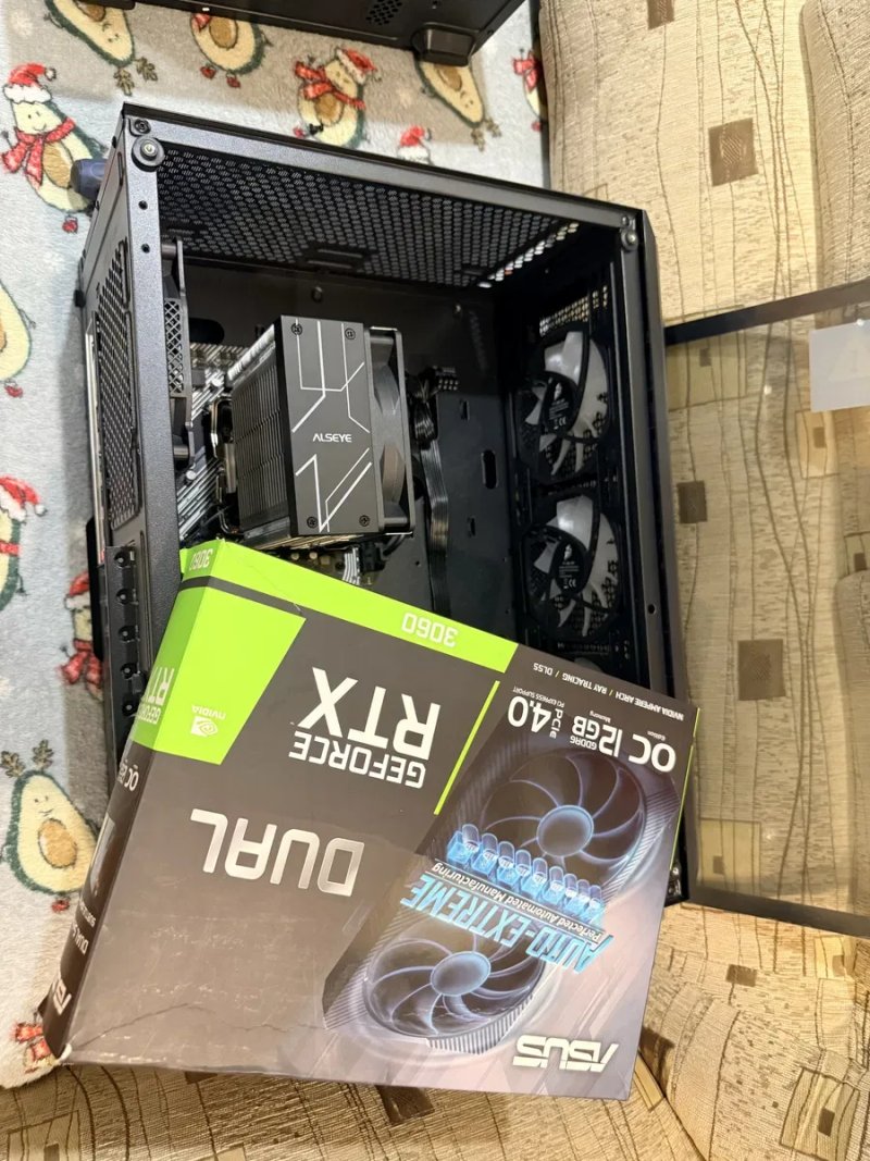 Компьютер Gaming AMD Ryzen 5600+32ddr+ssd 1.5tb m2+Asus RTX3060 12гб — фото 4