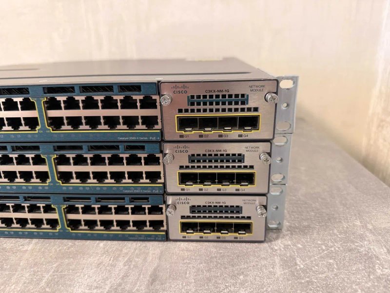 Комутатори Cisco Catalyst WS-C3560X-24P-S гот/безгот розрахунок — фото 2
