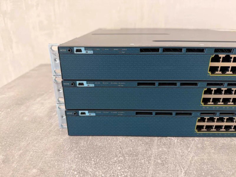 Комутатори Cisco Catalyst WS-C3560X-24P-S гот/безгот розрахунок — фото 3