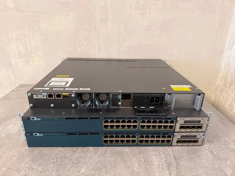 Комутатори Cisco Catalyst WS-C3560X-24P-S гот/безгот розрахунок — фото 4
