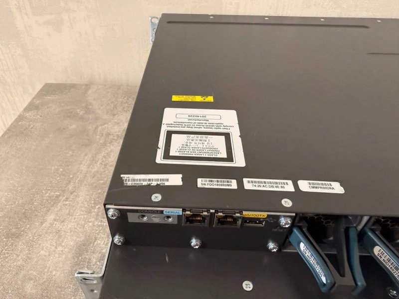 Комутатори Cisco Catalyst WS-C3560X-24P-S гот/безгот розрахунок — фото 6
