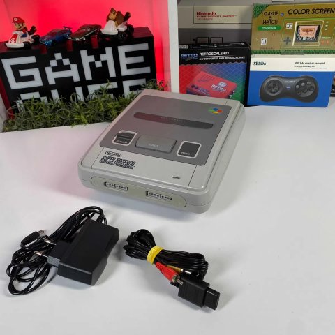 Консоль Nintendo SNES SNSP-001A Б/У Оригінальна приставка СНЕС асортимент ретро консолей Nintendo