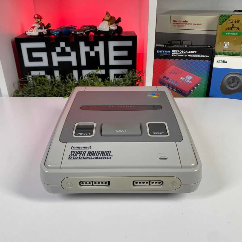 Консоль Nintendo SNES SNSP-001A Б/У Оригінальна приставка СНЕС асортимент ретро консолей Nintendo — фото 2